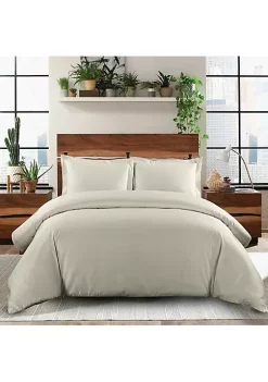 Egyptian Linens Solid 100% Cotton Duvet Cover Set - 600 Thread Count 31 Egyptian Linens Solid 100% Cotton Duvet Cover Set - 600 Thread Count -Brite Star Shop Belk 1003