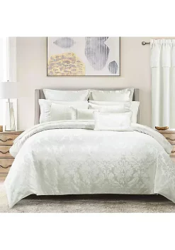 Egyptian Linens Sara 7-Piece Jacquard Duvet Cover Set 7 Egyptian Linens Sara 7-Piece Jacquard Duvet Cover Set -Brite Star Shop Belk 1069