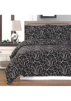 Egyptian Linens 100% Cotton 3-Piece Duvet Cover Set - Ema