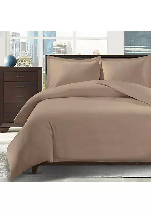 Egyptian Linens Silky Soft Bamboo Viscose Duvet Cover Set 5 Egyptian Linens Silky Soft Bamboo Viscose Duvet Cover Set - Image 3
