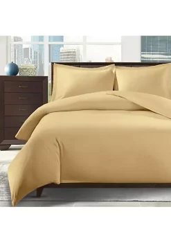 Egyptian Linens Silky Soft Bamboo Viscose Duvet Cover Set 12 Egyptian Linens Silky Soft Bamboo Viscose Duvet Cover Set -Brite Star Shop Belk 1093