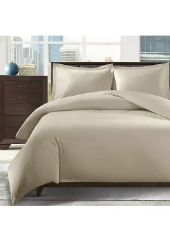 Egyptian Linens Silky Soft Bamboo Viscose Duvet Cover Set 13 Egyptian Linens Silky Soft Bamboo Viscose Duvet Cover Set -Brite Star Shop Belk 1094