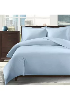 Egyptian Linens Silky Soft Bamboo Viscose Duvet Cover Set 15 Egyptian Linens Silky Soft Bamboo Viscose Duvet Cover Set -Brite Star Shop Belk 1096