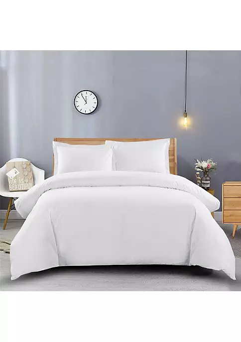 Egyptian Linens Heavyweight Flannel Duvet Covers Solid 170 GSM 4 Egyptian Linens Heavyweight Flannel Duvet Covers Solid 170 GSM - Image 2