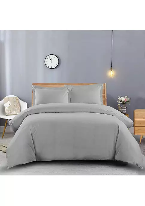 Egyptian Linens Heavyweight Flannel Duvet Covers Solid 170 GSM 6 Egyptian Linens Heavyweight Flannel Duvet Covers Solid 170 GSM - Image 4