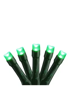 Brite Star 15 Battery Operated Green LED Micro Christmas Lights - 4.5 ft Green Wire 7 Brite Star 15 Battery Operated Green LED Micro Christmas Lights - 4.5 ft Green Wire -Brite Star Shop Belk 111
