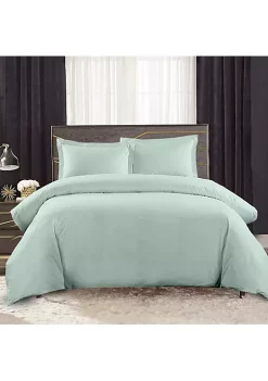 Egyptian Linens Crisp & Cool Percale Duvet Cover Set 7 Egyptian Linens Crisp & Cool Percale Duvet Cover Set -Brite Star Shop Belk 1117