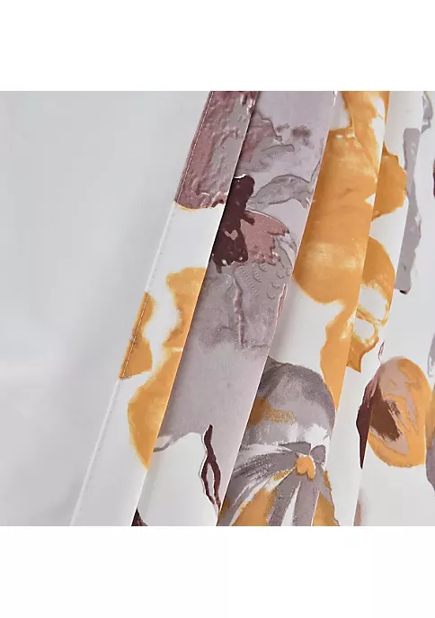 Egyptian Linens Leahanna Room Darkening Curtain Panel Pairs (Set of 2) 5 Egyptian Linens Leahanna Room Darkening Curtain Panel Pairs (Set of 2) - Image 3