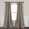 Egyptian Linens Solid Grey Room Darkening Curtain Panel Pair - 55" W X 98" L (Set of 2) 1 Egyptian Linens Solid Grey Room Darkening Curtain Panel Pair - 55" W X 98" L (Set of 2) -Brite Star Shop Belk 1137