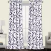 Egyptian Linens Camila Room Darkening Curtain Panels Pair (Set of 2) 2 Egyptian Linens Camila Room Darkening Curtain Panels Pair (Set of 2) -Brite Star Shop Belk 1145