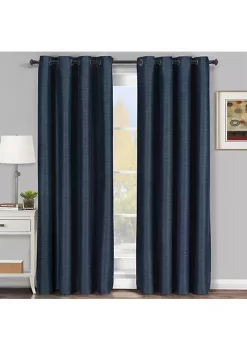 Egyptian Linens Galleria Room-Darkening Thermal Curtain Panel Tonal Stripe (Single) -Brite Star Shop Belk 1158