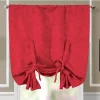 Egyptian Linens Virginia Tie Up Window Curtain Shade (37" W X 63" L) Rod Pocket Room Darkening -Brite Star Shop Belk 1161