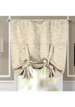 Egyptian Linens Virginia Tie Up Window Curtain Shade (37" W X 63" L) Rod Pocket Room Darkening -Brite Star Shop Belk 1165