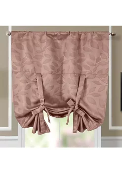 Egyptian Linens Virginia Tie Up Window Curtain Shade (37" W X 63" L) Rod Pocket Room Darkening -Brite Star Shop Belk 1167
