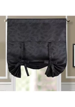 Egyptian Linens Virginia Tie Up Window Curtain Shade (37" W X 63" L) Rod Pocket Room Darkening -Brite Star Shop Belk 1169