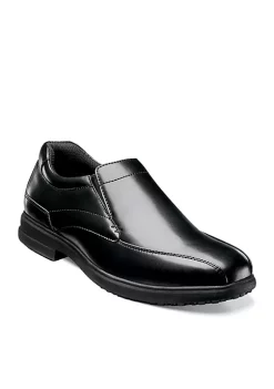 Nunn Bush Sanford Slip-Resistant Work Slip-On - Available in Extended Sizes - Online Only