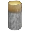 Brite Star 6" Stone Grey Lattice Battery Operated Flickering Flameless Wax Pillar Candle 1 Brite Star 6" Stone Grey Lattice Battery Operated Flickering Flameless Wax Pillar Candle -Brite Star Shop Belk 127
