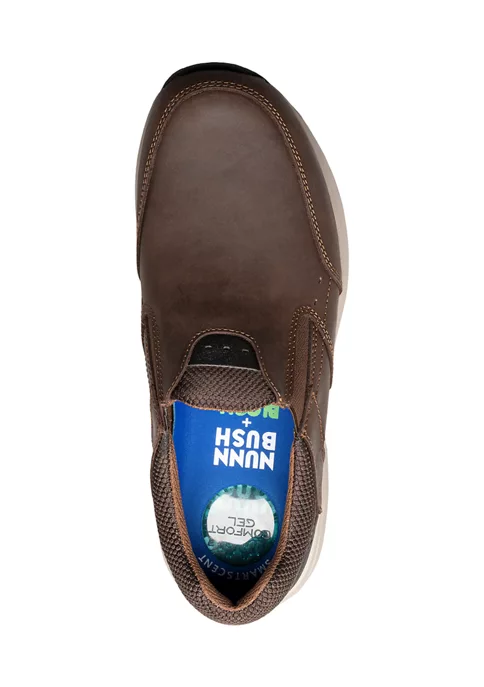 Nunn Bush Excursion Mock Toe Slip On Loafers 8 Nunn Bush Excursion Mock Toe Slip On Loafers - Image 6