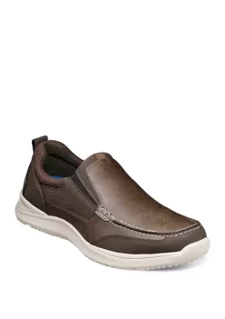 Nunn Bush Conway Moc Toe Slip On Shoes