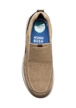 Nunn Bush Men's Conway Canvas Moc Toe Casual Slip On Shoes 11 Nunn Bush Men's Conway Canvas Moc Toe Casual Slip On Shoes -Brite Star Shop Belk 1358