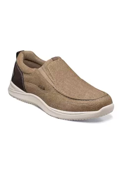 Nunn Bush Men's Conway Canvas Moc Toe Casual Slip On Shoes 13 Nunn Bush Men's Conway Canvas Moc Toe Casual Slip On Shoes -Brite Star Shop Belk 1360