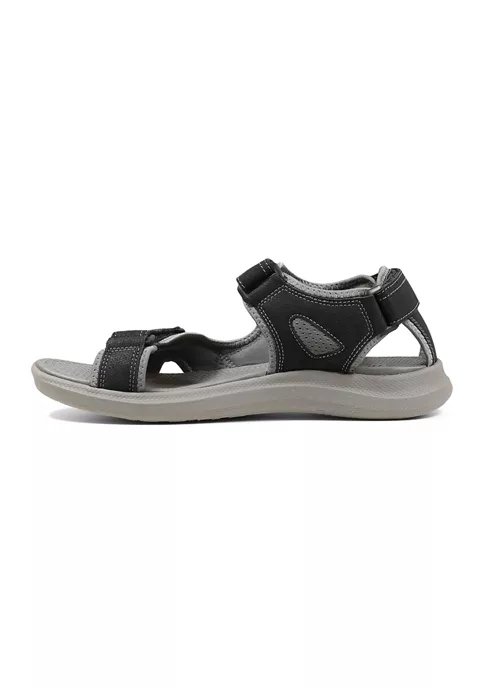 Nunn Bush Men's Rio Vista 3-Strap Casual Sandals 4 Nunn Bush Men's Rio Vista 3-Strap Casual Sandals - Image 2