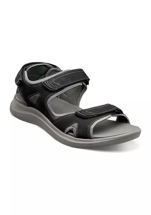 Nunn Bush Men's Rio Vista 3-Strap Casual Sandals 8 Nunn Bush Men's Rio Vista 3-Strap Casual Sandals - Image 6