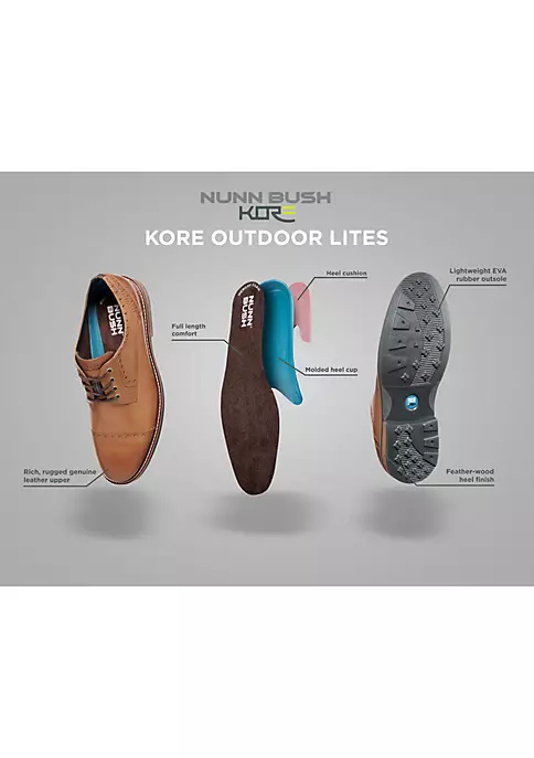 Nunn Bush Oakdale Wingtip Dress Oxford Shoes 5 Nunn Bush Oakdale Wingtip Dress Oxford Shoes - Image 3