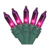 Brite Star 150 Pinkish Purple Chasing 8 Function Mini Christmas Lights - 31.25 ft Green Wire 1 Brite Star 150 Pinkish Purple Chasing 8 Function Mini Christmas Lights - 31.25 ft Green Wire -Brite Star Shop Belk 173