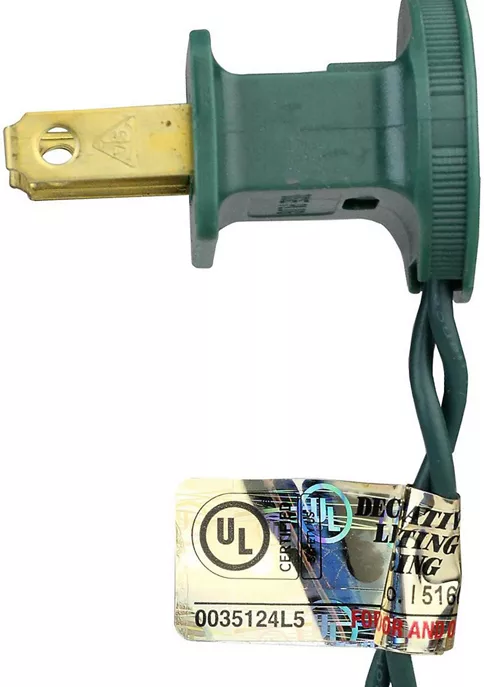 Brite Star 150 White LED Wide Angle Christmas Lights - 49.58 ft Green Wire 3 Brite Star 150 White LED Wide Angle Christmas Lights - 49.58 ft Green Wire - Image 2