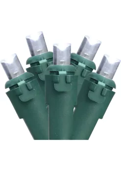 Brite Star 50ct Pure White LED Wide Angle Christmas Lights Green Wire 7 Brite Star 50ct Pure White LED Wide Angle Christmas Lights Green Wire -Brite Star Shop Belk 203