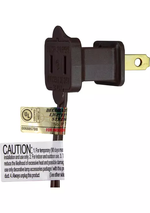 Brite Star 2' x 8' Purple LED Net Style Tree Trunk Wrap Christmas Lights - Brown Wire 5 Brite Star 2' x 8' Purple LED Net Style Tree Trunk Wrap Christmas Lights - Brown Wire - Image 3