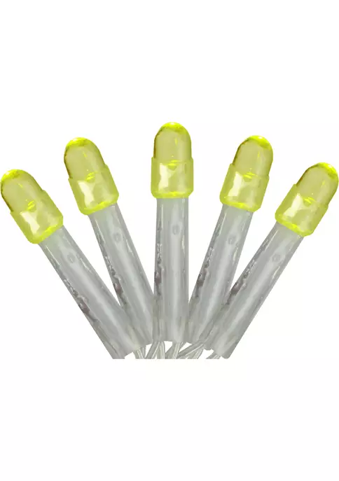 Brite Star 2' x 8' Yellow LED Net Style Tree Trunk Wrap Christmas Lights - Clear Wire 5 Brite Star 2' x 8' Yellow LED Net Style Tree Trunk Wrap Christmas Lights - Clear Wire - Image 3