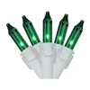 Brite Star 100-Count Green Mini Christmas Light Set 49.5ft White Wire 2 Brite Star 100-Count Green Mini Christmas Light Set 49.5ft White Wire -Brite Star Shop Belk 218