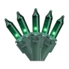 Brite Star 100-Count Green Mini Christmas Light Set 49.6ft Green Wire -Brite Star Shop Belk 224