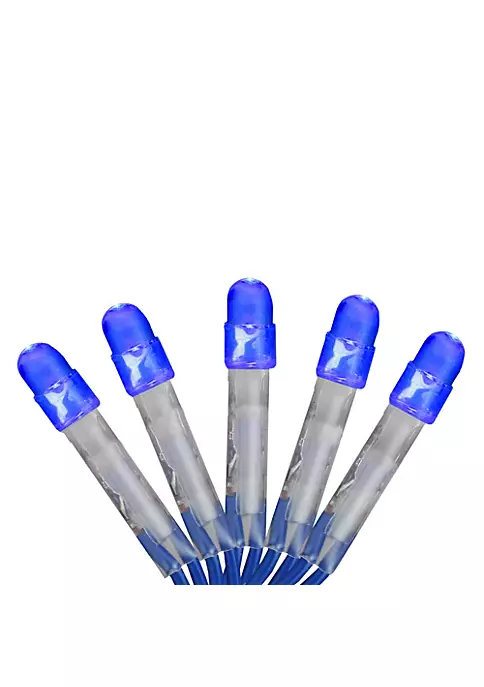 Brite Star 2' x 8' Blue LED Net Style Tree Trunk Wrap Christmas Lights - Blue Wire 3 Brite Star 2' x 8' Blue LED Net Style Tree Trunk Wrap Christmas Lights - Blue Wire