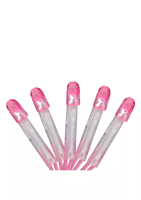 Brite Star 2' x 8' Pink LED Micro Net Style Tree Trunk Wrap Christmas Lights - Pink Wire 3 Brite Star 2' x 8' Pink LED Micro Net Style Tree Trunk Wrap Christmas Lights - Pink Wire