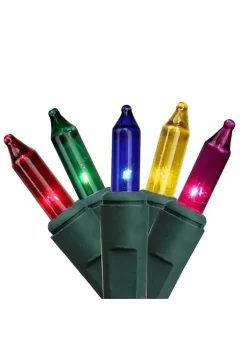 Brite Star 300-Count Multi-Color Mini Christmas Light set 149.6ft Green Wire -Brite Star Shop Belk 306