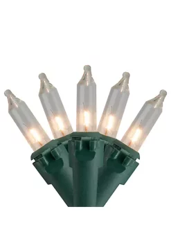 Brite Star 300-Count Clear Mini Christmas Light Set 149.6ft Green Wire -Brite Star Shop Belk 315