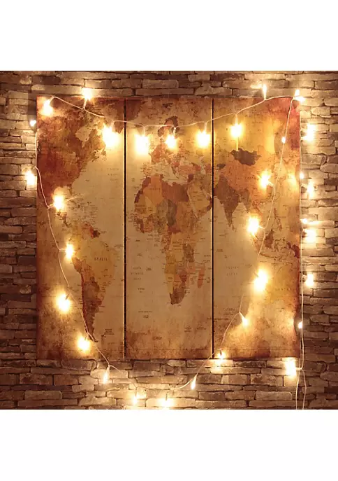 Brite Star 300-Count Clear Mini Christmas Light Set 149.6ft White Wire 6 Brite Star 300-Count Clear Mini Christmas Light Set 149.6ft White Wire - Image 4