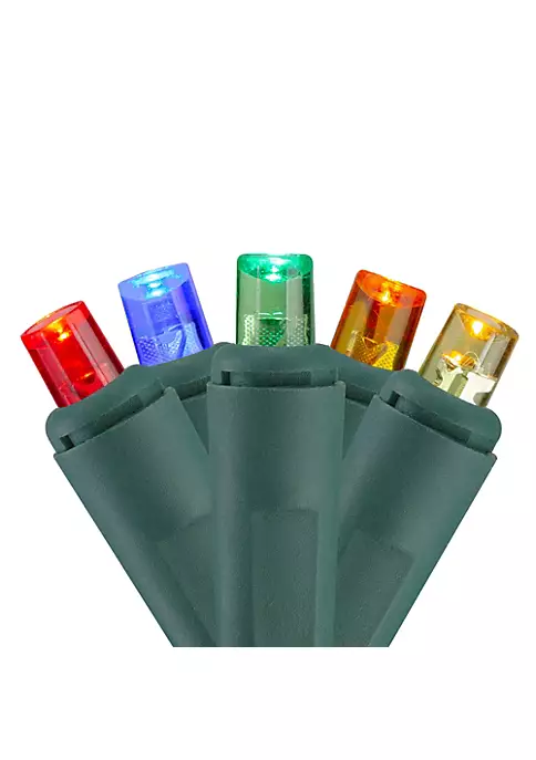 Brite Star 60 Count Multi-Color LED Wide Angle Twinkling Christmas Lights - 19.5' Green Wire 4 Brite Star 60 Count Multi-Color LED Wide Angle Twinkling Christmas Lights - 19.5' Green Wire - Image 2