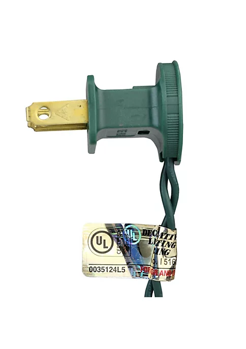 Brite Star 150 White LED Wide Angle Christmas Lights - 49.58 ft Green Wire 4 Brite Star 150 White LED Wide Angle Christmas Lights - 49.58 ft Green Wire - Image 2