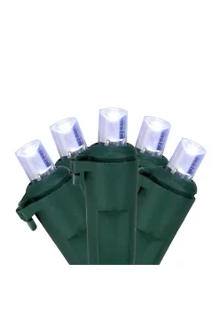 Brite Star 150 White LED Wide Angle Christmas Lights - 49.58 ft Green Wire 7 Brite Star 150 White LED Wide Angle Christmas Lights - 49.58 ft Green Wire -Brite Star Shop Belk 331