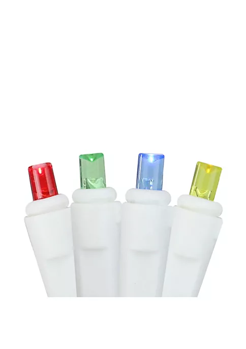 Brite Star 35-Count Vibrantly Colored LED Wide Angle Icicle Christmas String Lights - 5.5ft White Wire 1 Brite Star 35-Count Vibrantly Colored LED Wide Angle Icicle Christmas String Lights - 5.5ft White Wire