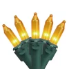 Brite Star 150-Count Gold Chasing 8-Function Mini Christmas Light Set 31.25ft Green Wire -Brite Star Shop Belk 341