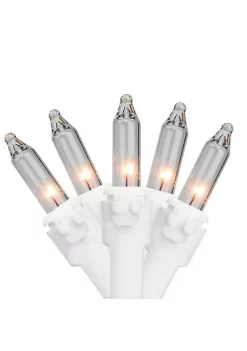 Brite Star 300-Count Clear Mini Christmas Light Set 34ft White Wire -Brite Star Shop Belk 361