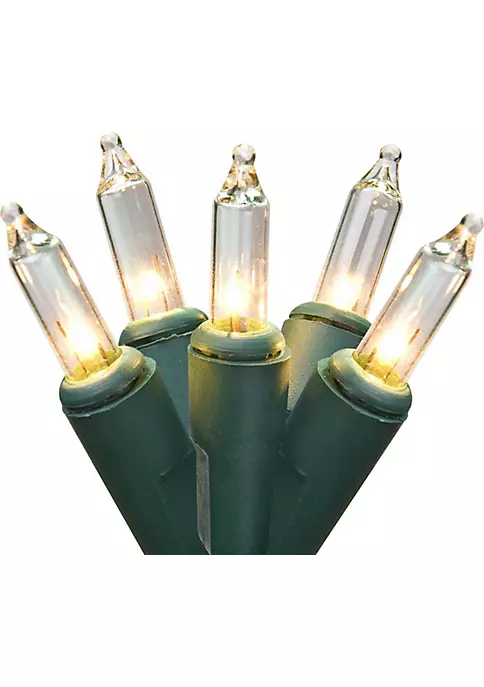 Brite Star 100-Count Clear Mini Christmas Light Set 49.6ft Green Wire 7 Brite Star 100-Count Clear Mini Christmas Light Set 49.6ft Green Wire - Image 5