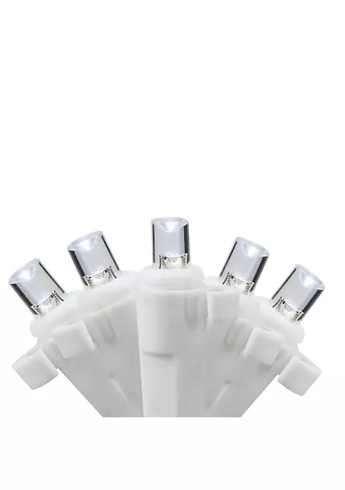 Brite Star 35 Battery Operated Clear LED Wide Angle Icicle Christmas Lights - 6.5 ft White Wire 3 Brite Star 35 Battery Operated Clear LED Wide Angle Icicle Christmas Lights - 6.5 ft White Wire