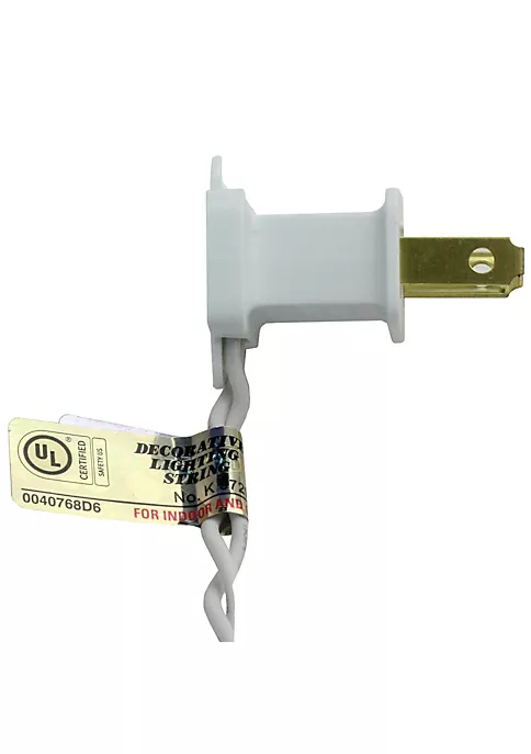 Brite Star 60 White LED Icicle Mini Christmas Lights - 5.75 ft White Wire 4 Brite Star 60 White LED Icicle Mini Christmas Lights - 5.75 ft White Wire - Image 2