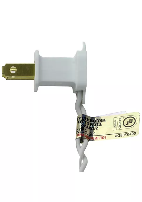 Brite Star 60 White LED Icicle Mini Christmas Lights - 5.75 ft White Wire 5 Brite Star 60 White LED Icicle Mini Christmas Lights - 5.75 ft White Wire - Image 3